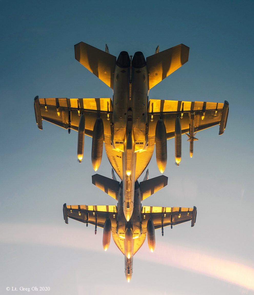 Navy aviator shares aircraft photo