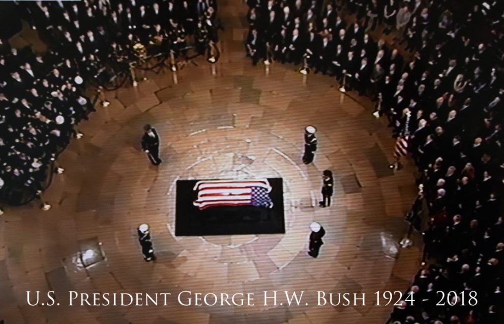 President George H.W. Bush, 1924-2018