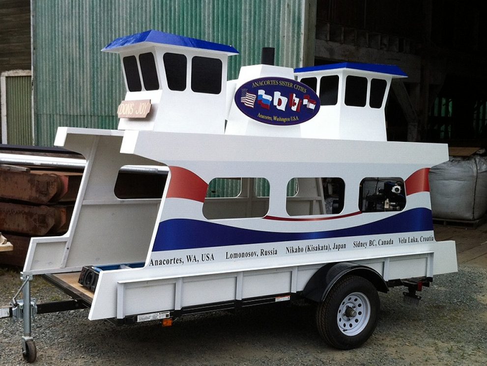 Sister Cities ‘launch’ ferry float