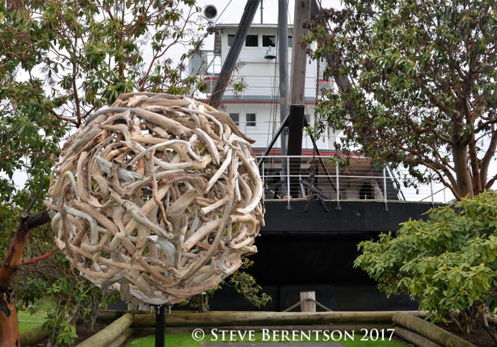 Driftwood sphere