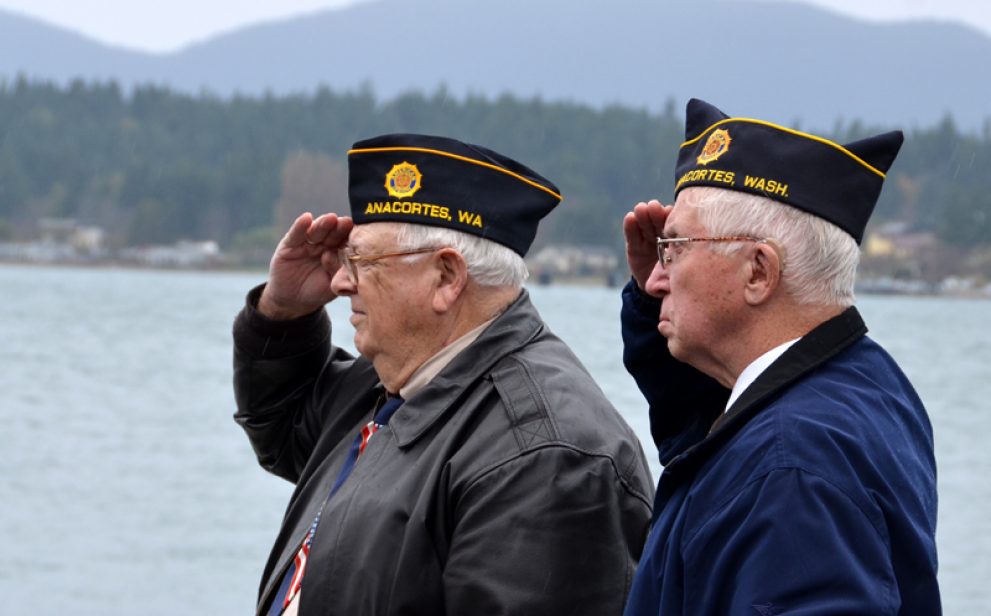 Saluting U.S. veterans