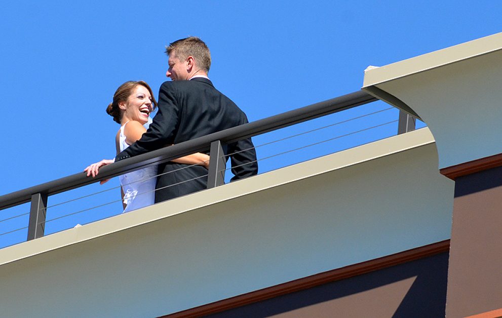 Love on a rooftop