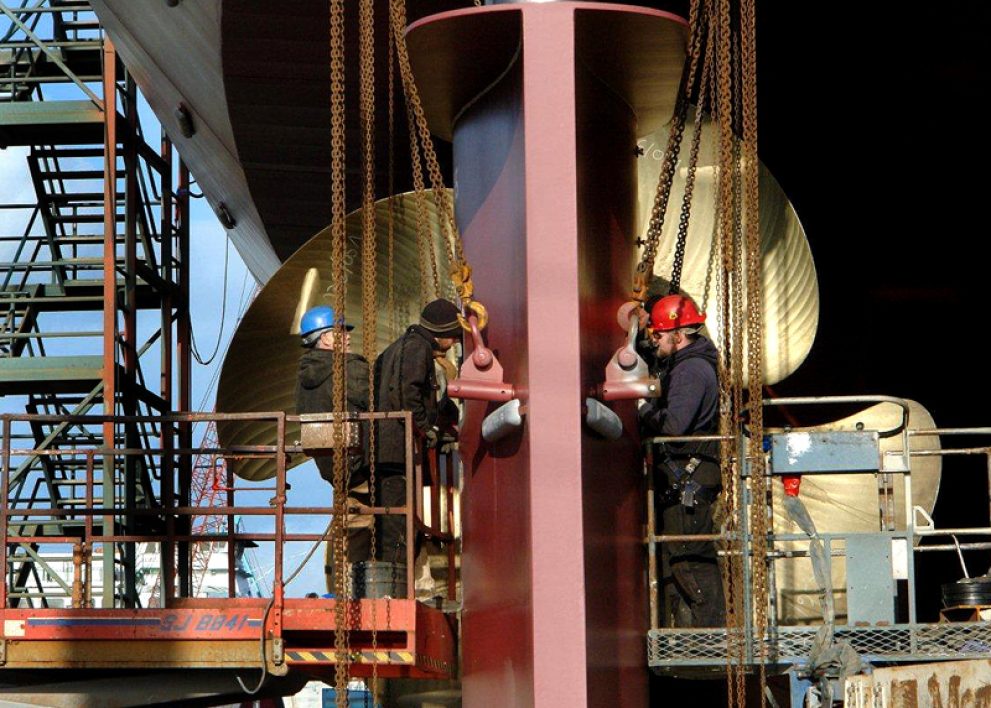 Propulsion work on grand scale