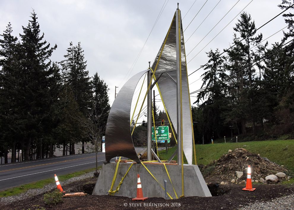 New sculpture greets ferry travelers